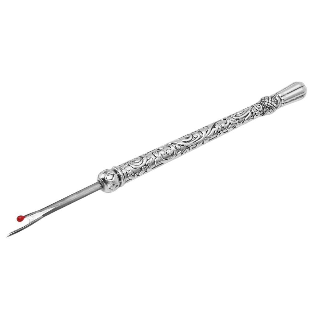 Ретро-вспарыватель швов Изысканный узор Бесскользящая ручка Многофункциональный резак для ниток для швов Швейные инструменты