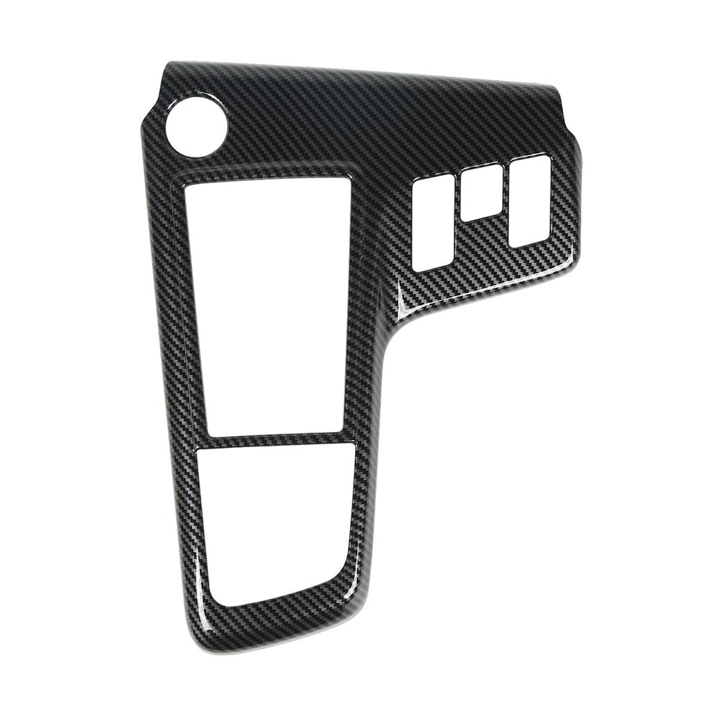 Накладка на крышку коробки передач автомобиля из углеродного волокна, сменная наклейка на рамку панели рычага переключения передач для Kia