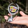 AABHP1 Metal Car Hood Emblem for Cadillac ATS CTS Escalade SRX XTS XT5 STS CT5 CT6 BLS Deville Front Logo Badge Exterior Car Accessorry
