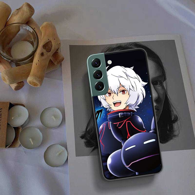 World Trigger Куга Юма Телефон Для Samsung Galaxy S24 S22 Ultra S21 Plus S20 S23 FE Чехол S10 S10E S9 S8 S7 Edge Обложка Силиконовый Так