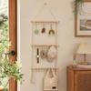 Space Saving Wall Hanging Hook Bohemian Style Wall Organizer Wall Mounted Hook  Wall Decor