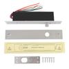 Electric Drop Bolt Lock 12V NC Mode Electronic Security Lock Electric Mortise Lock with Time Delay