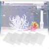5 Pieces Aquarium Dividers Lids Bottom Filter Boards Partition Separator Mesh Sheets Multi Use