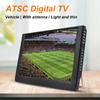 D12 Car Analog Television High Resolution Quick Transmission DVB-T2 12 Inch Mini Pocket Digital TV for Camping