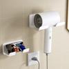 Hair Dryer Storage Rack Wall-Mounted Hair Dry Cradle Bathroom Straightener Shelves Dryer Cradle Organizer Bathroom Accessories