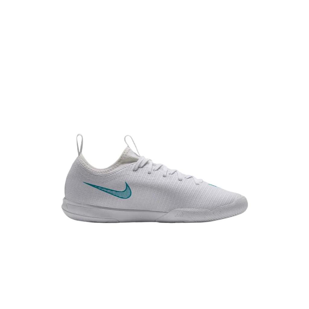 Nike Jr. Mercurial Vapor 17 Academy Indoor Court Low Grade School 'White Dusty Cactus' (Unisex) White / Dusty Cactus Kids' Soccer Shoes