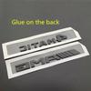 Car Sticker 4pcs/set 3D ABS Car Sticker for Mercedes-Benz CLS Class TURBO 4MATIC Modified AMG Logo CLS 53S 63S Tail Label Fender