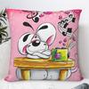 Cartoon Diddl Diddlina Pillow Case Cushion Cover Square Printed Pillow Cover Vintage Pillowcases For Chair Sofa Home Decoration