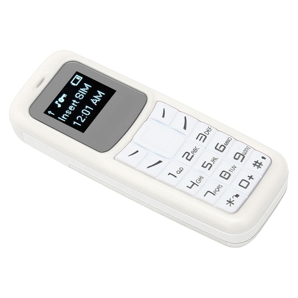 Mobile Cell Phone Small Mobile Phone Headset Dialer with Ear Hook Support SIM 0.66inch