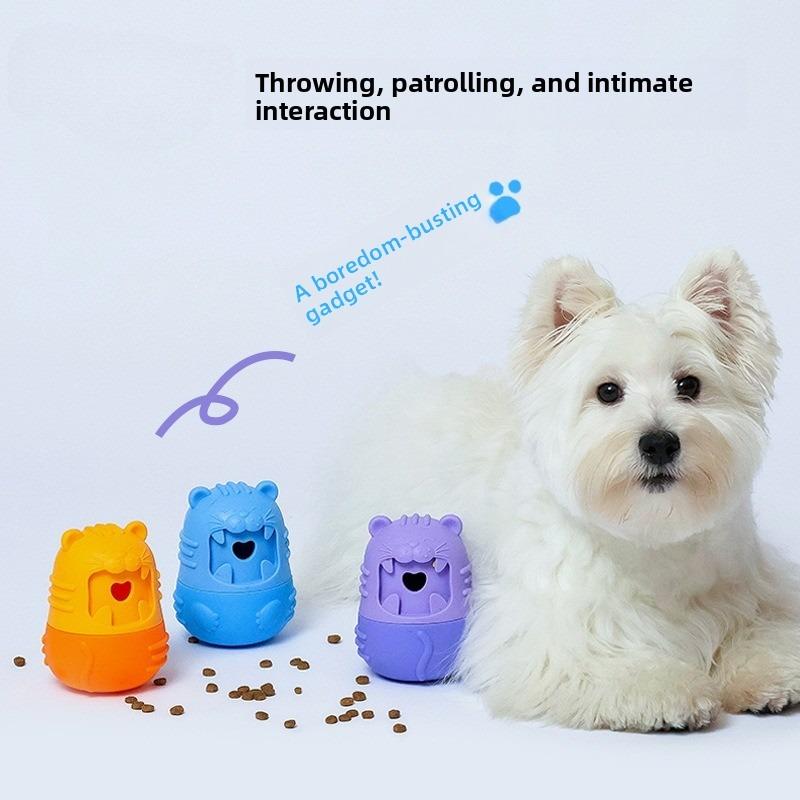 Pet Slow Feeder Licking Toy Leakage Food Dispensing Dog Chew Toy Interactive Bite Resistant Pet Supplies