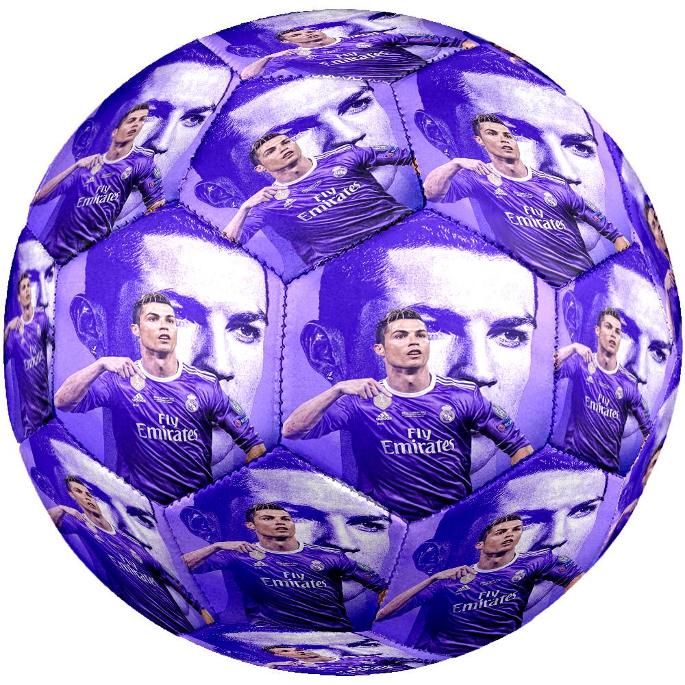 Ronaldo's Last Dance Celebration Size 5 Football Machine-Stitched Indoor/Outdoor Training and Matches for Football Accessories