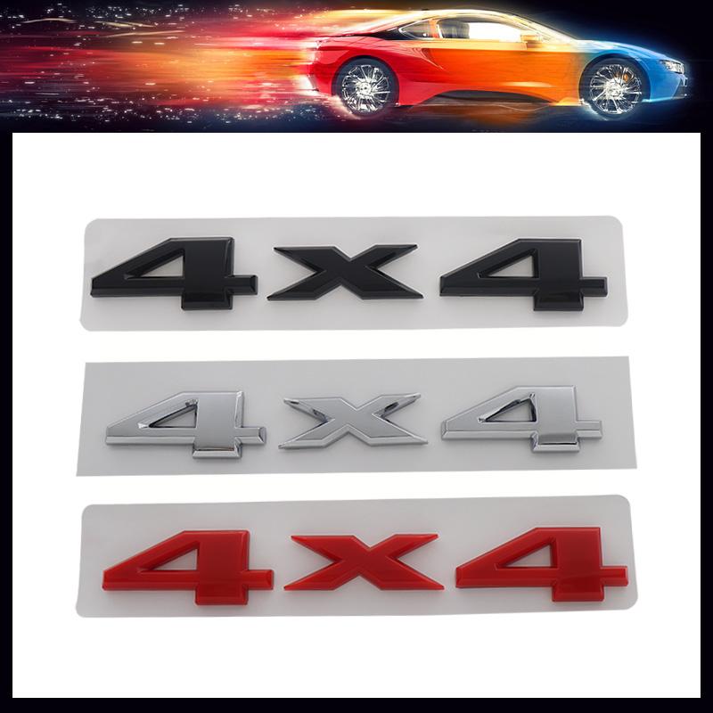 3D Премиум АБС Наклейка с Буквами 4X4 Для Внедорожника, Внедорожный Значок на Задний Бампер, Эмблема Автомобиля на Заднюю Крышку Багажника, Аксессуары, Внешняя Отделка