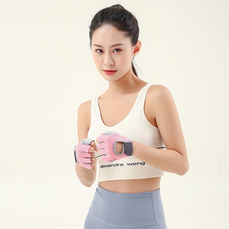 Перчатки для фитнеса и спорта, перчатки для велоспорта с полупальцами, нескользящие, дышащие, мужские и женские, летние, мягкие, для рыбалки, перчатки без пальцев