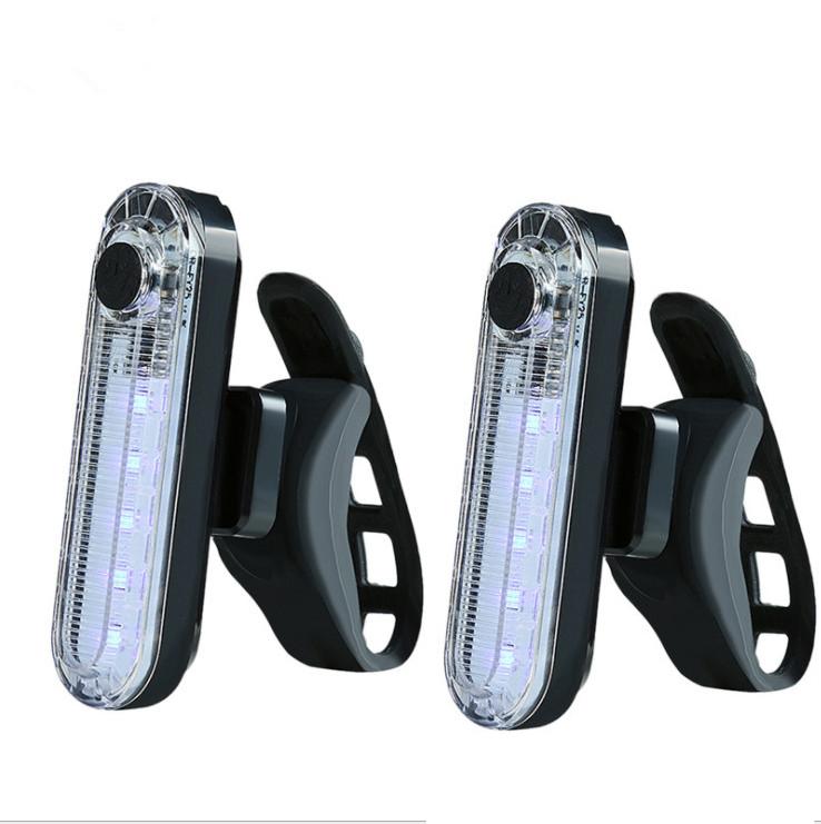 Задний велосипедный фонарь Задний мигающий фонарь Сверхяркие велосипедные задние фонари Перезаряжаемые Ночная езда Велосипедные сигнальные огни безопасности