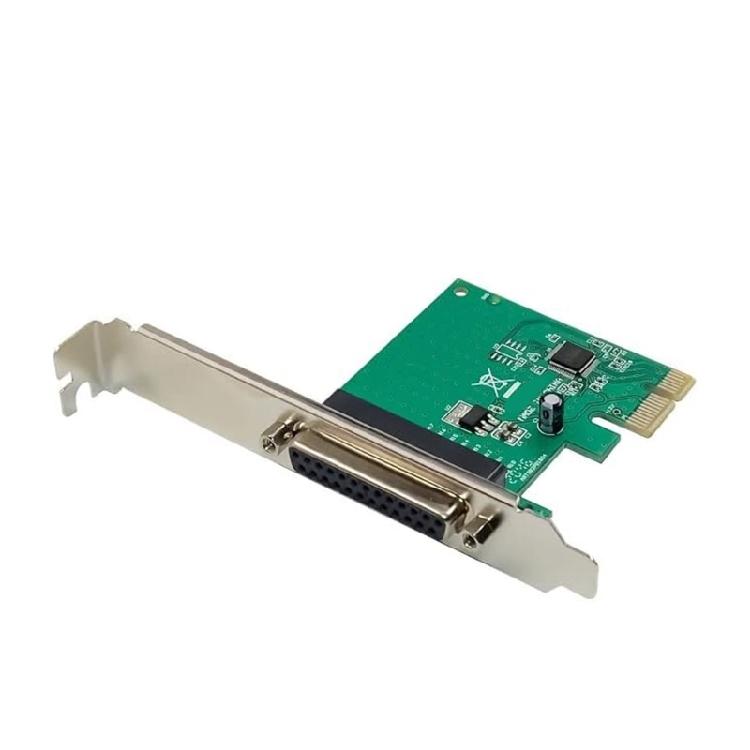 Карта расширения PCIe Parallel Port Передача данных Адаптер PCIe на DB25 для принтера Адаптер PCIe с низкопрофильной монтажной планкой