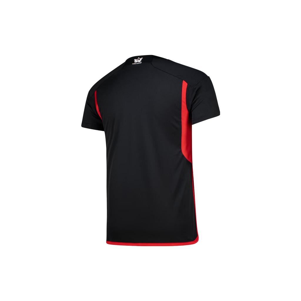 Adidas Soccer Jerseys Men's Black Moderate Straight Fit IA7112