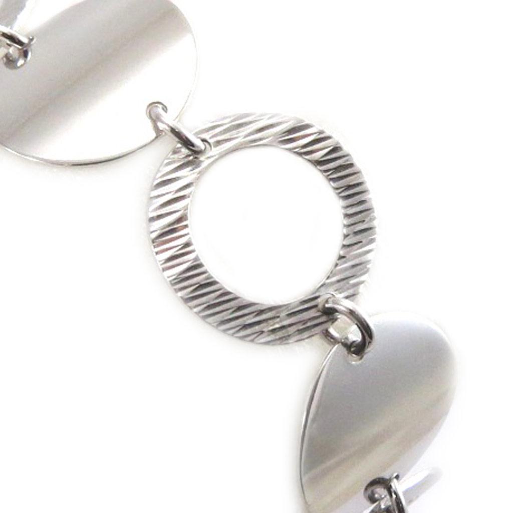 Altesse [L5351] - Серебряный браслет «Хореография» 20 см 18 мм