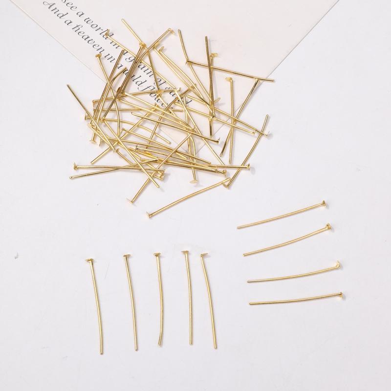 Игла на девять символов: Покрытые медью, сохраняющие цвет аксессуары для сережек, заколок и браслетов своими руками.