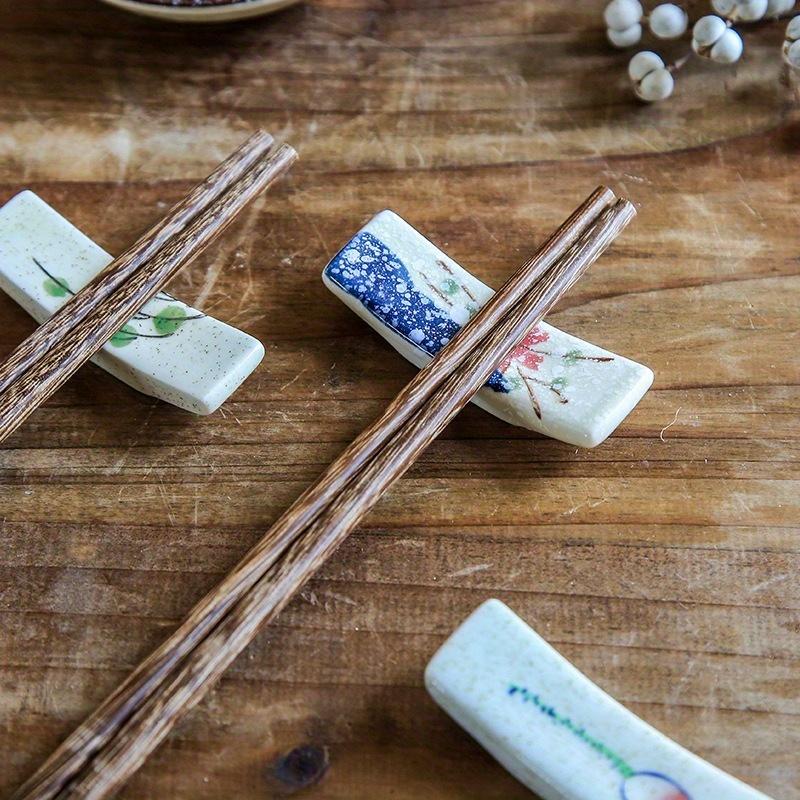 4 шт. в упаковке: фарфоровый держатель для палочек с подставкой для ложек, органайзер для керамической посуды для дома и ресторана