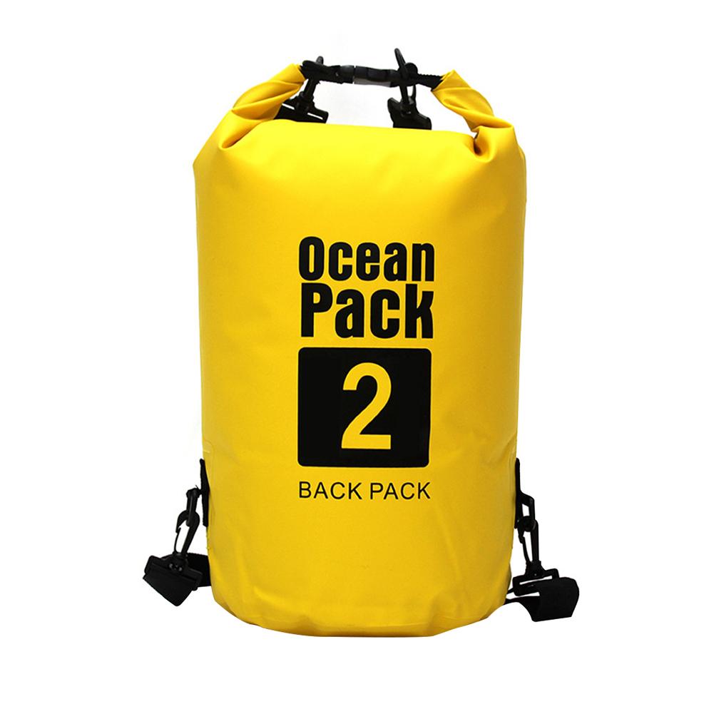 2L/3L/5L/10L/15L ПВХ водонепроницаемый сухой мешок карман для дайвинга на открытом воздухе складной мешок для хранения пляжный плавание сумка рафтинг река океан рюкзак