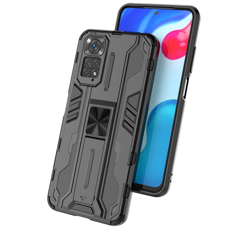 Для Xiaomi Redmi Note 11S Чехол Магнитная Подставка Держатель Бронированные Чехлы Для Телефонов Redmi Note 11 Pro Силиконовый Бампер Задняя Крышка