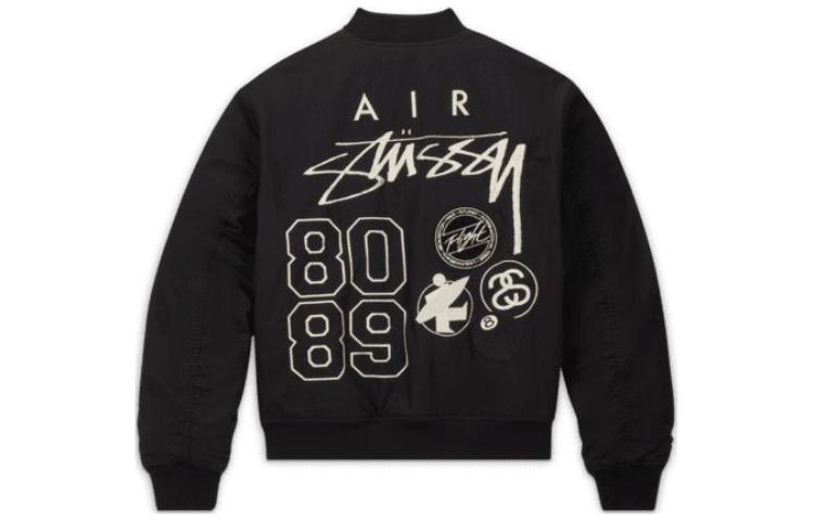 Реверсивная куртка-бомбер Stussy X Nike Азиатский размер FJ9154-010
