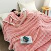 OEING Теплый бархатный плед "Молочный кролик"