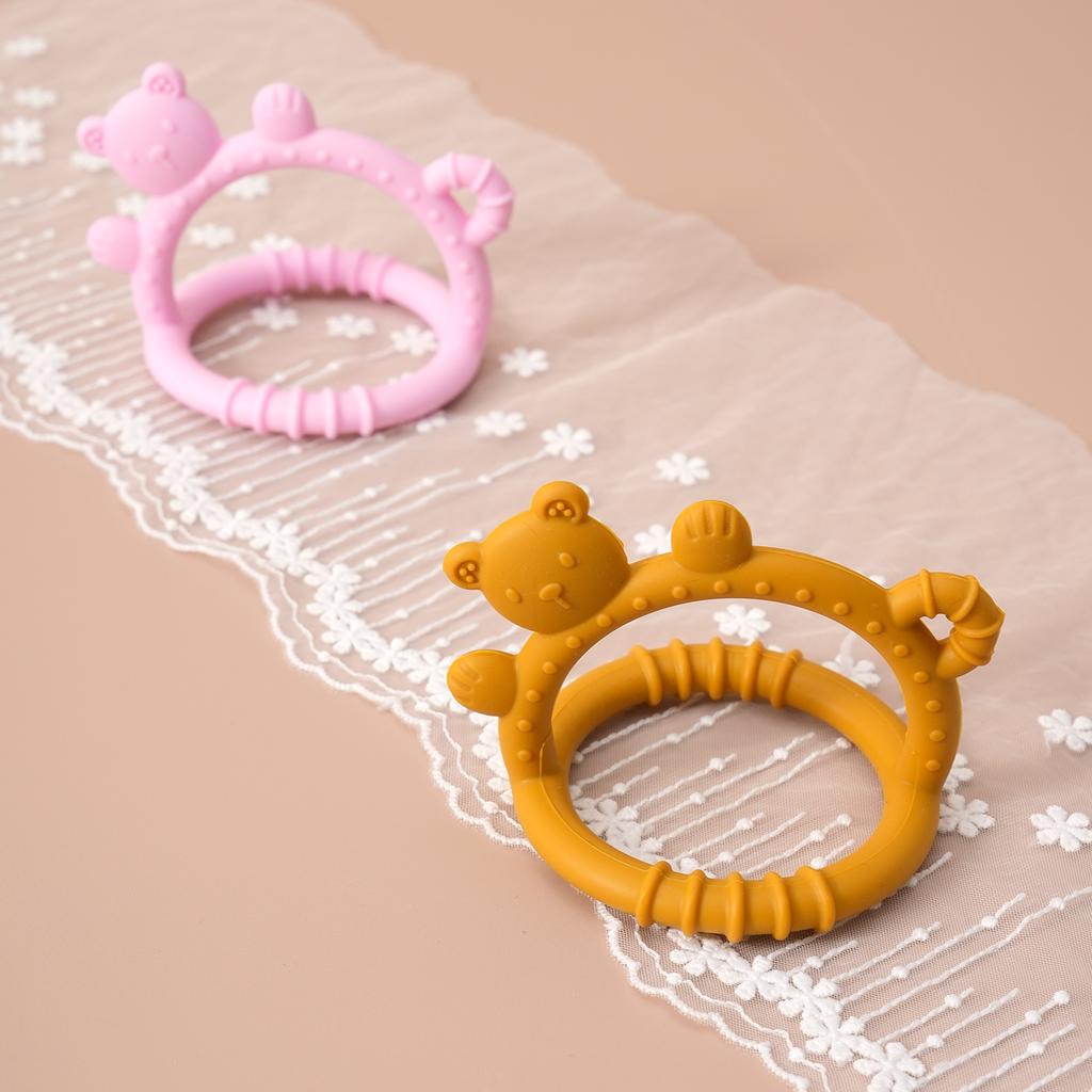 Цветные детские 1 шт. детские силиконовые перчатки-прорезыватели игрушки для малышей силиконовые игрушки для прорезывания зубов для новорожденных жевательные игрушки для прорезывания зубов детская игрушка