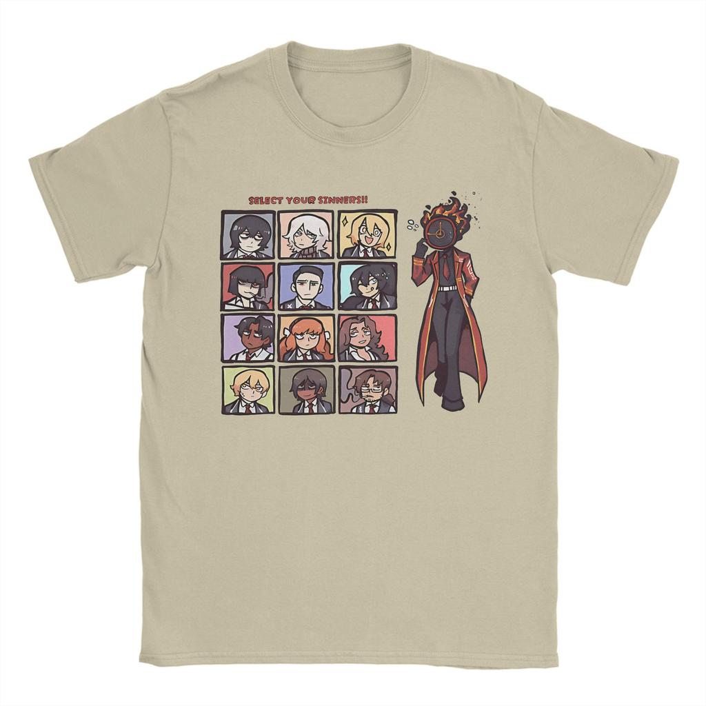 Limbus Company Video game New Arrival T Shirts for Unisex Women Cotton Tee Shirt Clothing