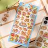 Cartoon Capybara 3D Relief  Stickers Diy Scrapbook Sticker Phone Case Decoration Gifts