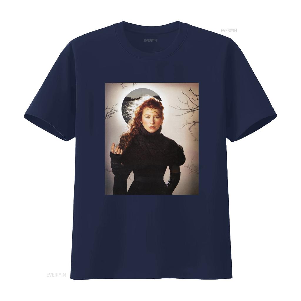 Tori Amos T Shirt vintage Washed Slightly Casual Top For Everyday Wear graphic Unisex Comfortable fashion designer clothes
