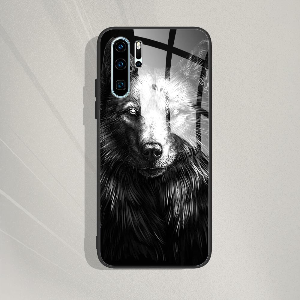 Чехол для Huawei P30 Lite Чехол P30 Lite Чехол из закаленного стекла Милые силиконовые чехлы для телефона Для Huawei P 30 Чехлы для Huawei P30 Pro