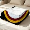 Custom Name Roma Print Flannel Blanket, High quality Comfortable for All Seasons, Home Decor, Warmth and Comfort, Perfect for Christmas Gifts