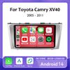 Android 14 Multimedia Player For Toyota Camry XV40 2005 - 2011 Wireless Carplay Auto Radio Car Radio 4G Navigation GPS RDS DSP