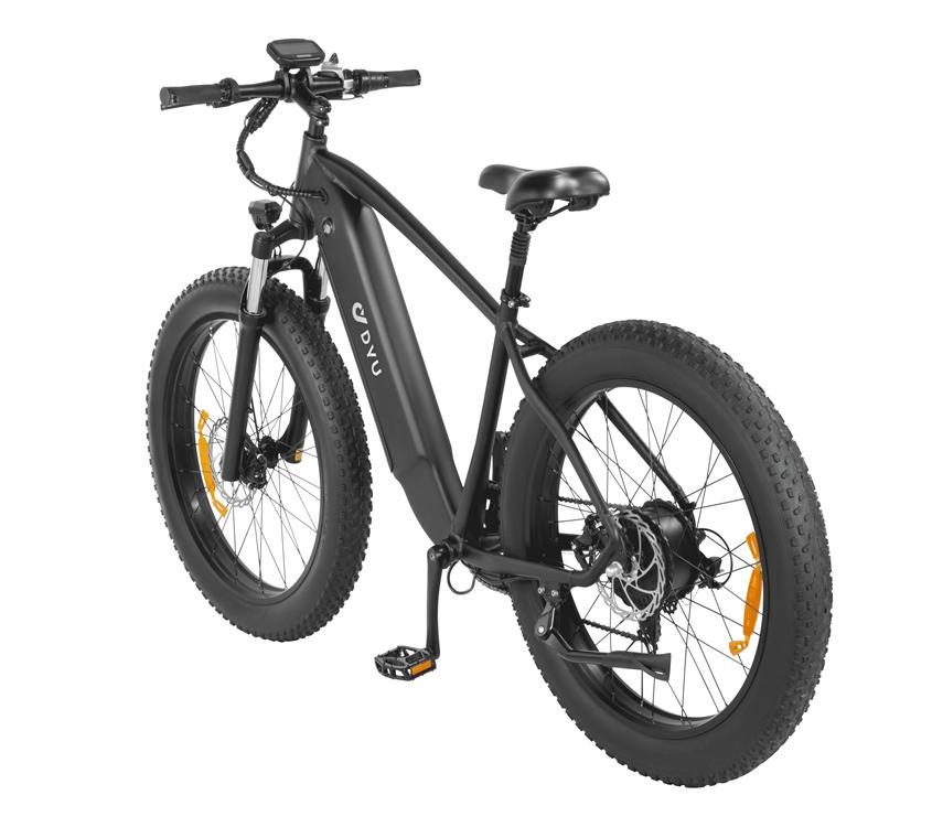 DYU KING 750 48V 750W Electric Bike - 110km Pedal Assist, 45km/h Speed & 25" All-Terrain Wheels