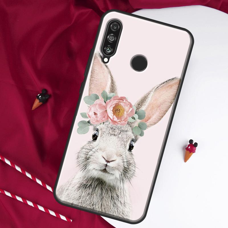 Кролик Для Huawei Nova Y61 Y70 Y90 Y60 Y72 Y91 12s 12i 11i 7i 8i 9 10 SE P60 Pro P30 P40 Lite Чехол