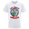 Summer Men's High Quality LOS POLLOS Hermanos Funny Printed T-Shirt Casual Cotton Breathable Tshirt Chicken Brothers Tees Top