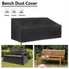 Водонепроницаемый чехол для садовой скамейки, чехол для стула, защита от дождя, снега, пыли для садовой мебели, дивана, стула, стола