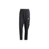 Own The Run 3-Stripes Joggers Retro Sport Color Block Tapered Knit Pants Men Joggers Black IK4982