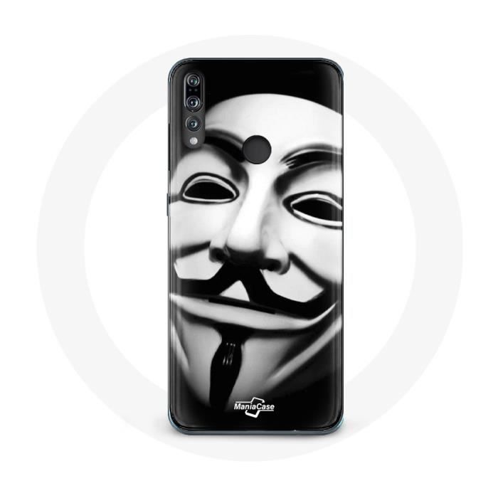 Coque pour Huawei p30 lite Nous sommes légion masque anonyme