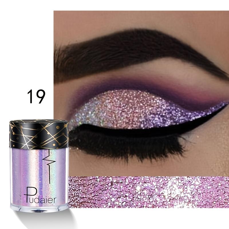 Shiny Ray Holographic Sequins Glitter Shimmer Pigment Eye Shadow Tattoo Lip Nail Body Glitter Festival Party Eye Makeup Powder