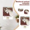 Ugly Animals Calendar Decoration, Can Be Used As A Beautiful Ornament, Innovative Calendar Holiday Gift