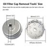 DILOANNA Filter Wrench Filter Cap Removal Tool 14 Flute for Toyota Lexus