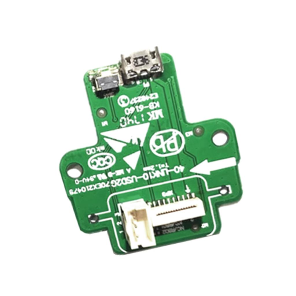 Плата печатной платы порта зарядки Micro USB для динамиков JBL Link 10, зеленая, высокопрочная запасная часть