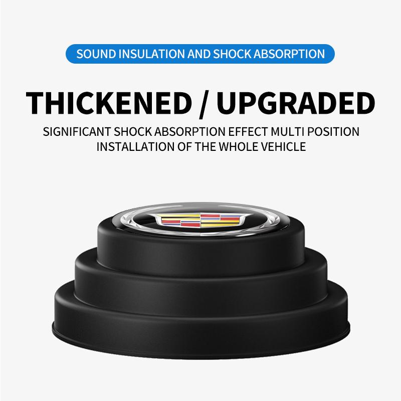 1/2/4 шт. Автомобильные противоударные силиконовые наклейки на двери для Cadillac SRX Escalade CTS BLS ATS DTS XTS SLS XLR V Deville CT5