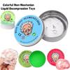 Crystal Clear Liquid Crystal Slime Colorful Crystal Bouncy Slime Toy  Children Gifts