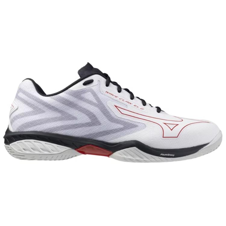 Mizuno Wave Claw EL 2 Wide White Salsa Unisex Sneakers Vulcan 71GA228051