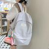 Literary Plaid Schoolbag Female Harajuku Junior High School Student Campus Backpack Fresh College Student Shoulders