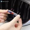 Interior Mouldings Hot For BMW 3D ABS Car Front Grille Badge Emblem Buckle For BMW M Logo M2 M3 M4 M5 M6 F48 G01 E84 E83 F39 F10