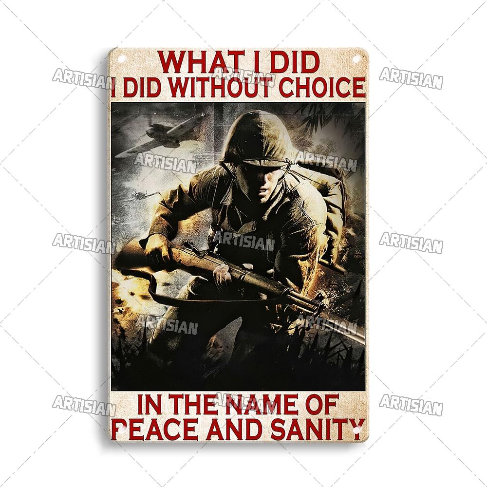 Артизанальный армейский металлический знак «Солдат», жестяная табличка «Патриотизм», «Война», декоративный плакат, настенный декор, гараж, бар, паб, клуб, отель, кухня, дом